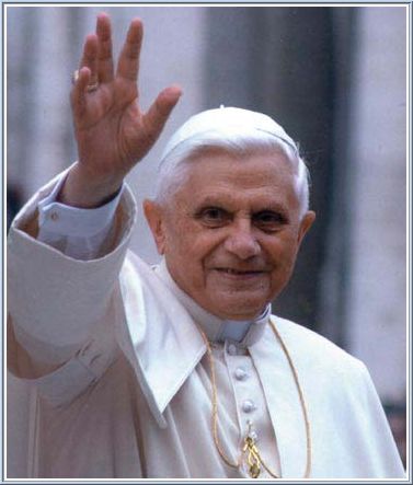 pope benedict xvi pictures. The Pope Benedict XVI is not