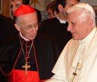 Cardinal Camillo Ruini and Pope Benedict XVI