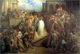 Christ Leaving the Praetorian: Full by Gustave Dore, 1868
