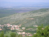 View from Krizevac to Podbrdo