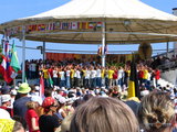 International Youth Festival at the Exterior Altar