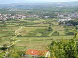 Road from Medjugorje to Krizevac from top