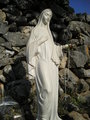 Our Lady statue at the Blue Cross area