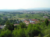 Medjugorje from the way from the Blue Cross to Podbrdo