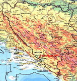 Medjugorje Map 4 - Medjugorje, Bosnia-Herzegovina
